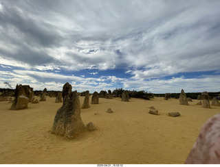 155 a1s. Astro Trails - Australia - Pinnacle park