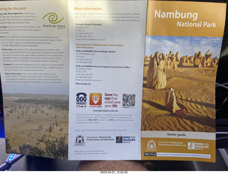 235 a1s. Astro Trails - Australia - Pinnacle park brochure