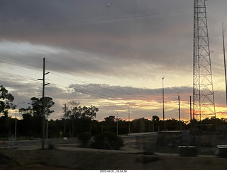266 a1s. Astro Trails - Australia - driving sunset