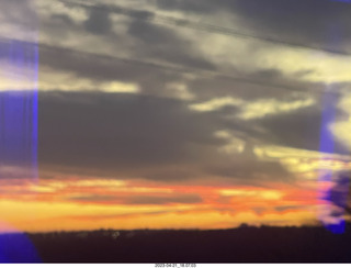 272 a1s. Astro Trails - Australia - driving sunset