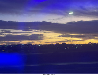 275 a1s. Astro Trails - Australia - driving sunset