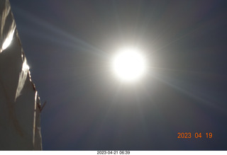 312 a1s. Astro Trails - Australia - Exmouth - my bad picture of the sun