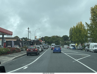 33 a1s. New Zealand driving to thermal hot springs near Rotorua