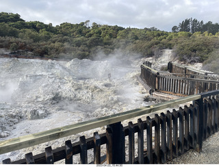 224 a1s. New Zealand - Hell's Gate - mud and thermal walk