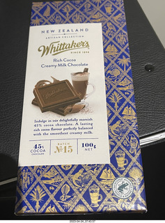 1 a1s. New Zealand chocolate bar