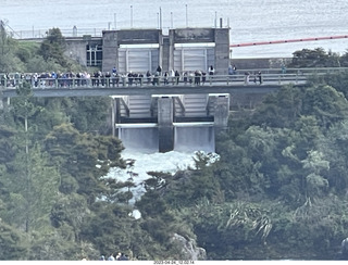 45 a1s. New Zealand - dam opening