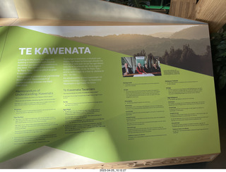 21 a1s. New Zealand - cultural center for breakfast