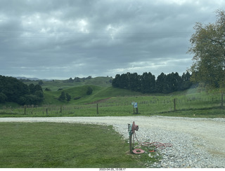 70 a1s. New Zealand - Spellbound Glowworm & Cave Tours - down to the cave