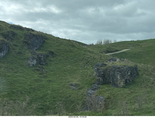 99 a1s. New Zealand - Spellbound Glowworm & Cave Tours - down to the cave