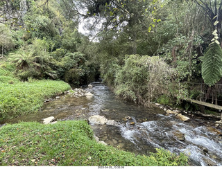 106 a1s. New Zealand - Spellbound Glowworm & Cave Tours - down to the cave