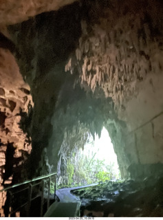 158 a1s. New Zealand - Spellbound Glowworm & Cave Tours - cave