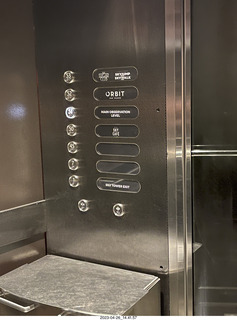 New Zealand - Auckland Sky Tower elevator