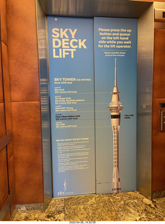 New Zealand - Auckland Sky Tower 51st floor view