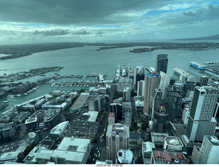 New Zealand - Auckland Sky Tower 51st floor signs
