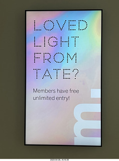 New Zealand - Auckland Art Museum - Light from Tate exhibit