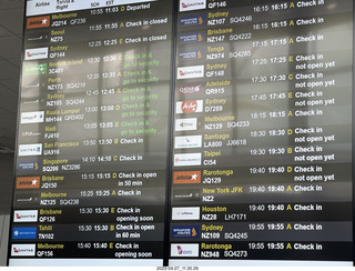 67 a1s. New Zealand - Auckland Airport flights