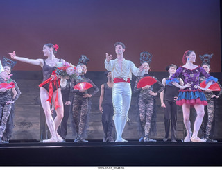 Philadelphia Ballet - Carmen - curtain calls with Beatrice Affron
