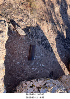 100 a20. Wee Hope Mine artifact