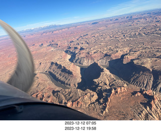 193 a20. aerial - Utah back-country - Canyonlands confluence