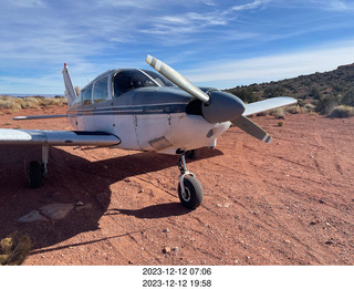 318 a20. Nokai Dome airstrip + N8377W