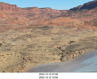 343 a20. aerial - Wee Hope Mine airstrip landing