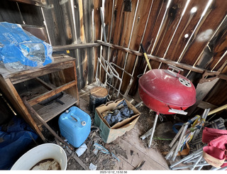 177 a20. Happy Canyon airstrip - old buildings and stuff