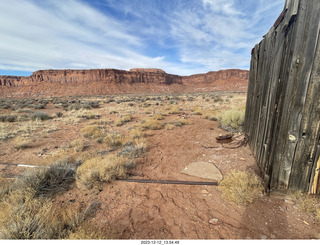 196 a20. Happy Canyon airstrip - old buildings and stuff
