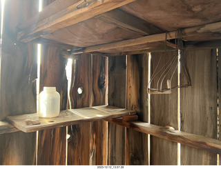 224 a20. Happy Canyon airstrip -  old buildings and stuff