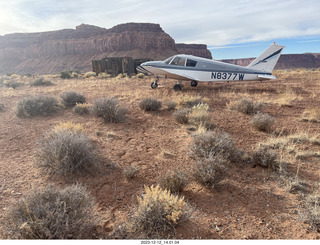 245 a20. Happy Canyon airstrip - N8377W