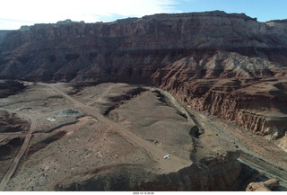 298 a20. Tyler drone photo - Hidden Splendor airstrip + N8377W