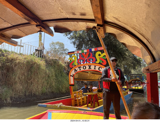 29 a24. Mexico City - Xochimilco Boat Trip