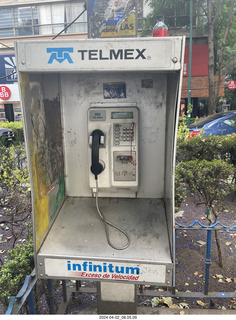 2 a24. a bloody phone booth?