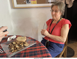 59 a24. San Miguel de Allende - lunch and Louise Klein