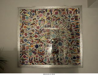 152 a24. Hotel Real de Minas wall art