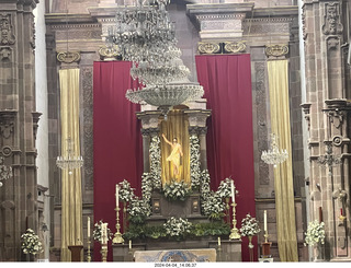 60 a24. San Miguel de Allende - inside the church