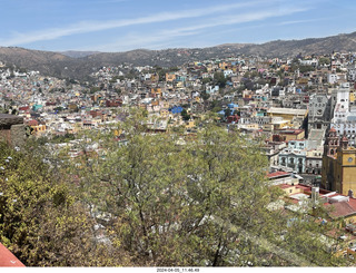 92 a24. Guanajuato - city view
