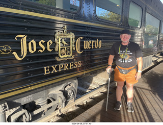 6 a24. Jose Cuerto train + Adam