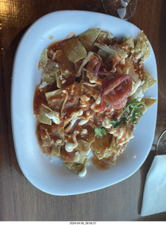 13 a24. Jose Cuerto train to Tequlia - food on the train