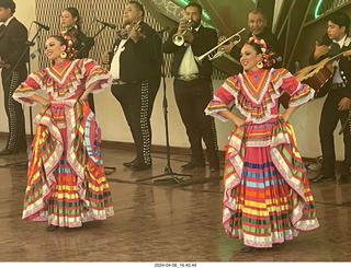 187 a24. town of Tequila - Jose Cuervo Forum - musicians and dancers