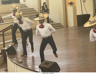 188 a24. town of Tequila - Jose Cuervo Forum - musicians and dancers
