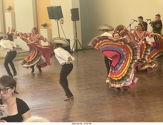 191 a24. town of Tequila - Jose Cuervo Forum - musicians and dancers