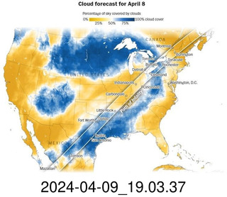 105 a24. weather predictions map