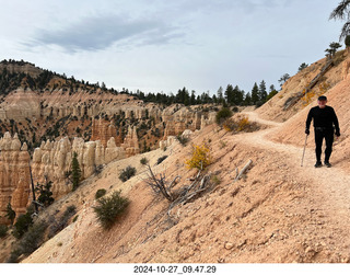 Bryce Canyon - Adam hiking