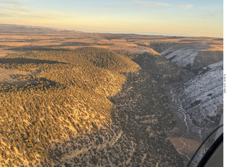 99 a2c. aerial - Utah - Book Cliffs
