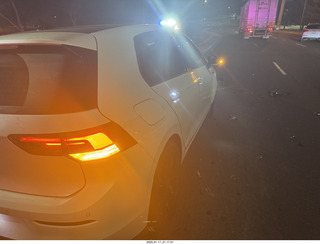 22 a2d. Scottsdale, Hayden Road, my car crash