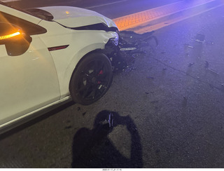 24 a2d. Scottsdale, Hayden Road, my car crash