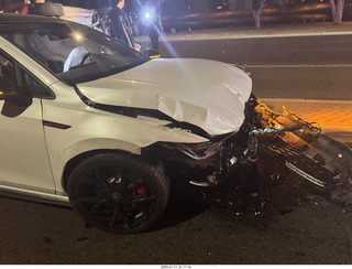 25 a2d. Scottsdale, Hayden Road, my car crash