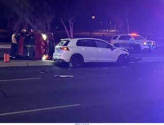34 a2d. Scottsdale, Hayden Road, my car crash