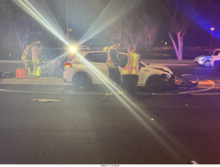 36 a2d. Scottsdale, Hayden Road, my car crash
