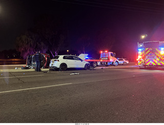 44 a2d. Scottsdale, Hayden Road, my car crash